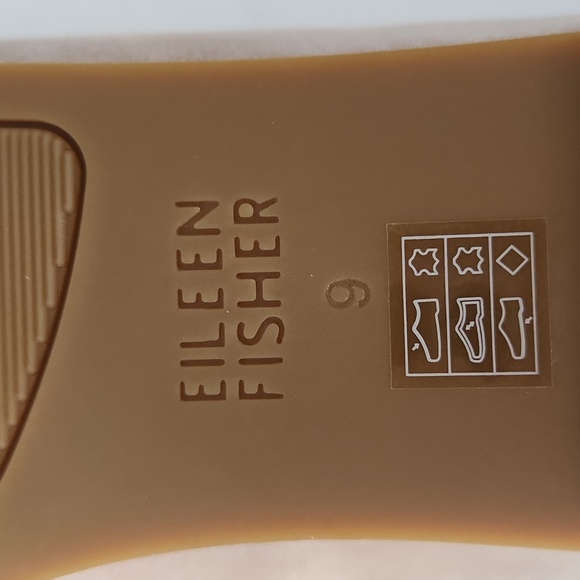 Eileen Fisher Women's Una 2 Flat Earth Nubuck Ballet Flats Size 9 NWOT - Picture 11 of 11